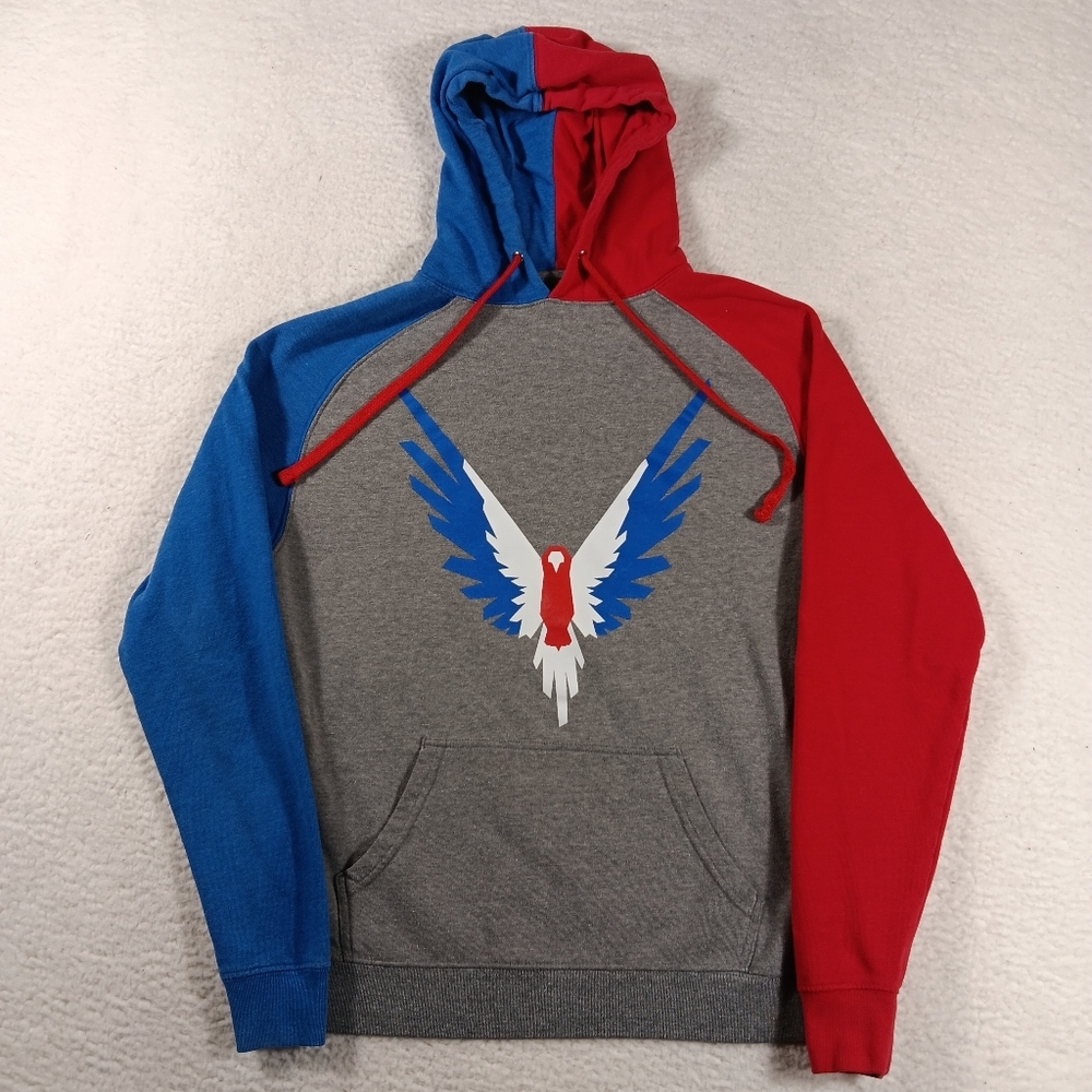 Logan Paul Maverick Hoodie Mens Small Pull Over Parrot Wrestling USA